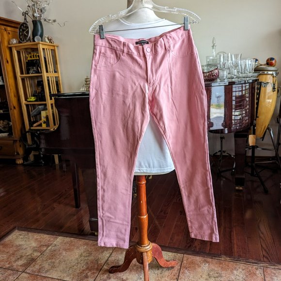 Shinestar pink stretch pants/leggings.   Sz XL - Picture 3 of 13